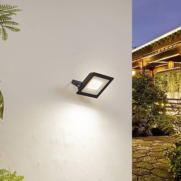 Prios LED-Außenstrahler Maikel, 50W, 4000lm, Metall günstig online kaufen