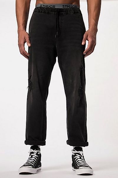 STHUGE 5-Pocket-Jeans STHUGE Jeans FLEXLASTIC® Denim Destroyed Look günstig online kaufen