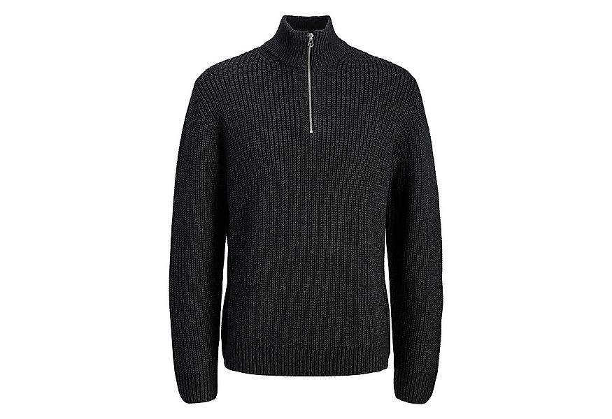Jack & Jones Strickpullover JORBLEECKER Knit Half Zip BF mit gerippten Bünd günstig online kaufen