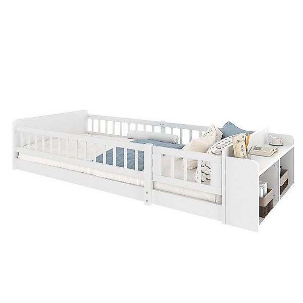 OKWISH Kinderbett Holzbett Funktionsbett (90x200 aus massivem Kiefernholz – günstig online kaufen