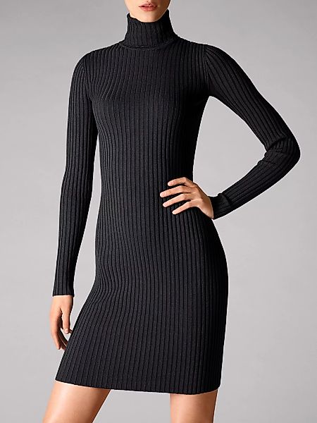 Wolford - Merino Rib Dress, Frau, black, Größe: L günstig online kaufen
