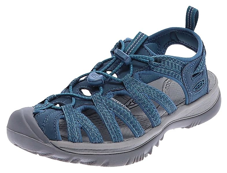 Keen WHISPER Smoke Blue Damen Outdoor-Sandale Blau günstig online kaufen