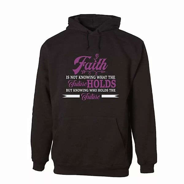 G-graphics Hoodie Faith is ... knowing who holds the Future mit trendigem F günstig online kaufen