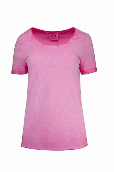 XOX T-Shirt XOX T-Shirt Rundhals, pink - Fair Trade günstig online kaufen
