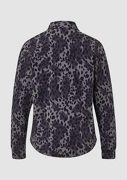 s.Oliver Langarmshirt T-Shirt Hemdbluse mit verlängertem günstig online kaufen