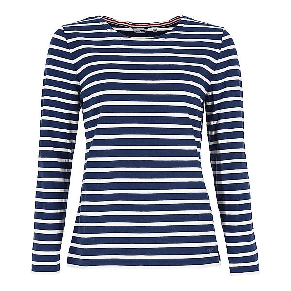 modAS Langarmshirt Damen Langarm-Shirt mit Streifen günstig online kaufen