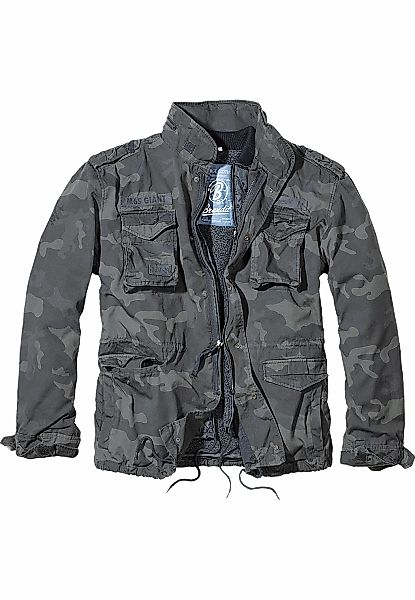 Brandit Winterjacke "Brandit Herren M-65 Giant Jacket" 1 Stk. tlg. ohne Kap günstig online kaufen
