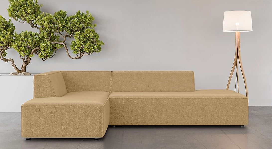 OTTO home Ecksofa "Ecksofa Cavan mit Ottomane links oder rechts bestellbar" günstig online kaufen