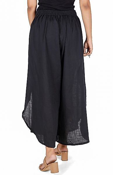 Guru-Shop Relaxhose Palazzohose, Boho Hosenrock, offene günstig online kaufen