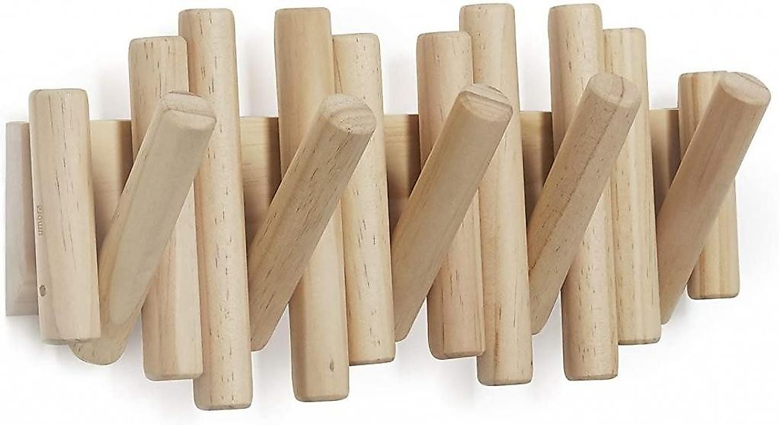 Umbra Wandgarderobe Umbra Picket Wandgarderobe mit 5 Haken günstig online kaufen