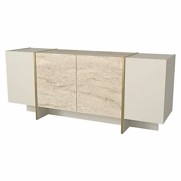 Sideboard Veyron beige granit Optik B/H/T: ca. 180x75,5x46,6 cm günstig online kaufen