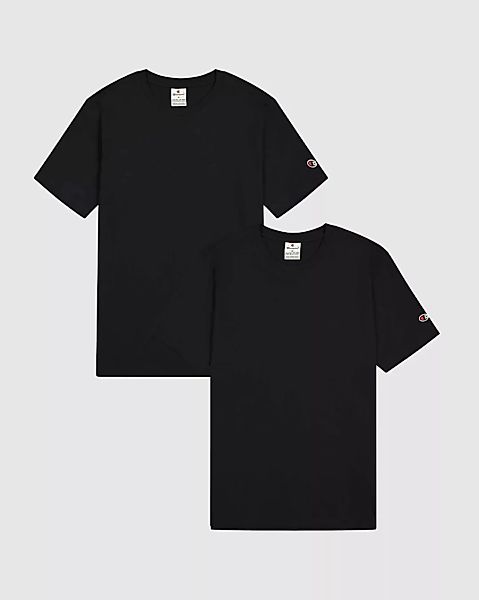 Champion T-Shirt, (Packung, 2 tlg.), Basic Shirt, Doppelpack günstig online kaufen
