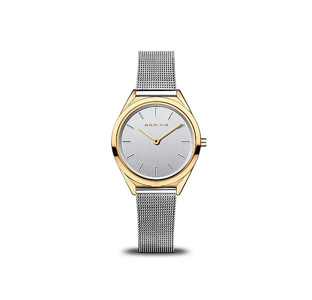 Bering Quarzuhr Bering Ultra Slim gold glänzend 17031-010 17031-010, Bering günstig online kaufen