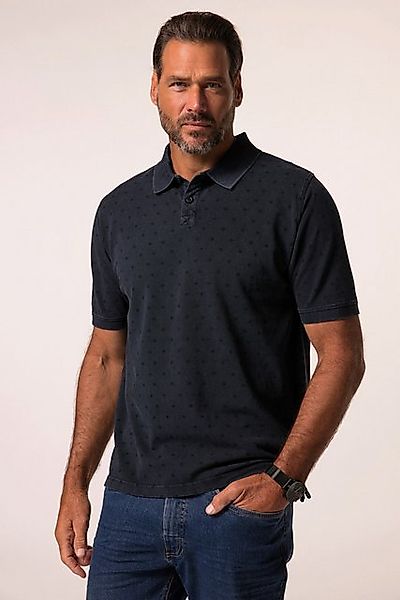 JP1880 Poloshirt JP1880 Poloshirt Halbarm Piqué Alloverdruck günstig online kaufen