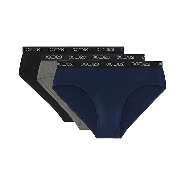 Hom Slip "Boxerlines 2" 3er Pack, bequem, weich, eng, elastisch, basic, Log günstig online kaufen