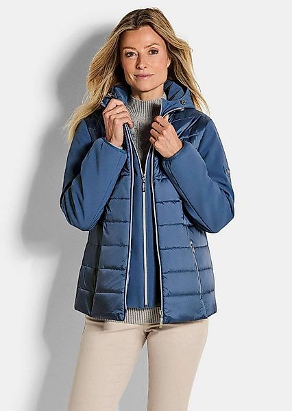 GOLDNER Outdoorjacke Kurzgröße: Sportive Steppjacke mit Kapuze Winterjacke günstig online kaufen