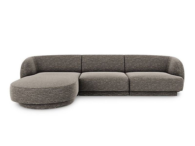 Micadoni Ecksofa Miley, 4-Sitzer günstig online kaufen