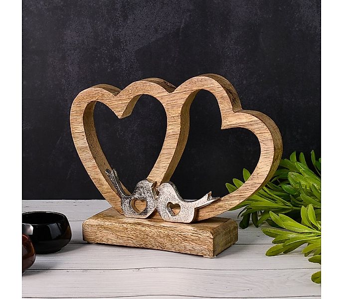 Marrakesch Orient & Mediterran Interior Dekoobjekt Dekofigur Herz Amour -2- günstig online kaufen