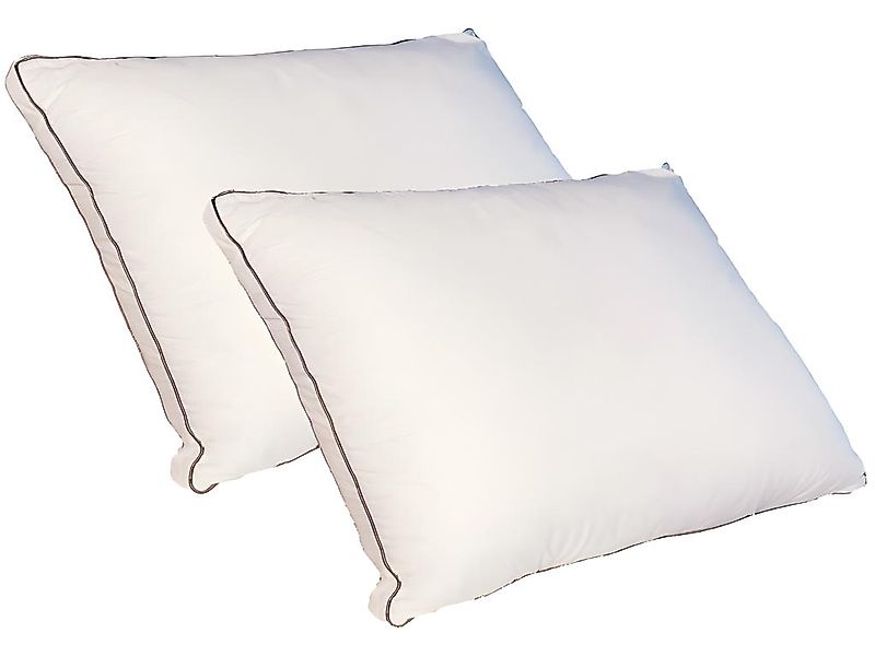 Kopfkissen atmungsaktiv 2er-Set - 700 gr - 50 x 70 cm - Baumwollperkal - We günstig online kaufen