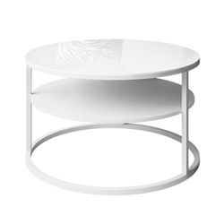 Lookway Couchtisch CIRI GLASS mit Ablage günstig online kaufen
