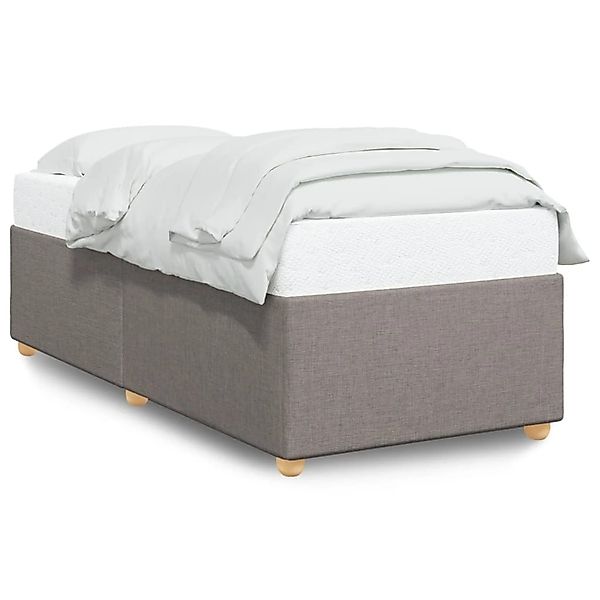 vidaXL Bett Bettgestell ohne Matratze Taupe günstig online kaufen