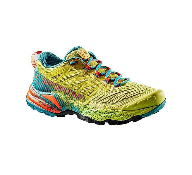 La Sportiva Trail-Laufschuhe Akasha II gelb/blau Damen Wanderschuh günstig online kaufen