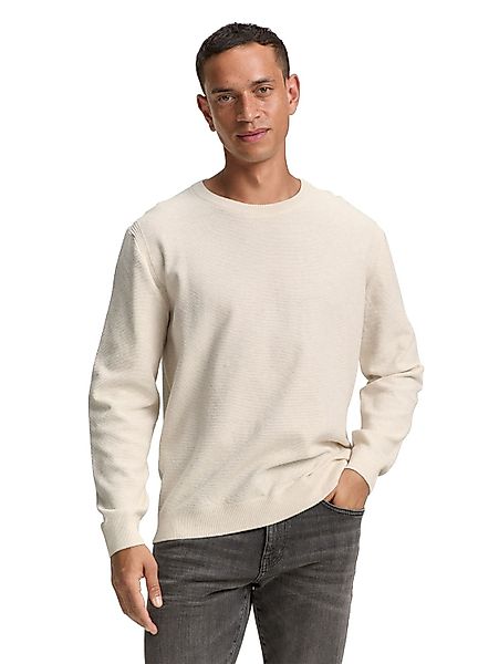 TOM TAILOR Strickpullover mit Bündchen günstig online kaufen