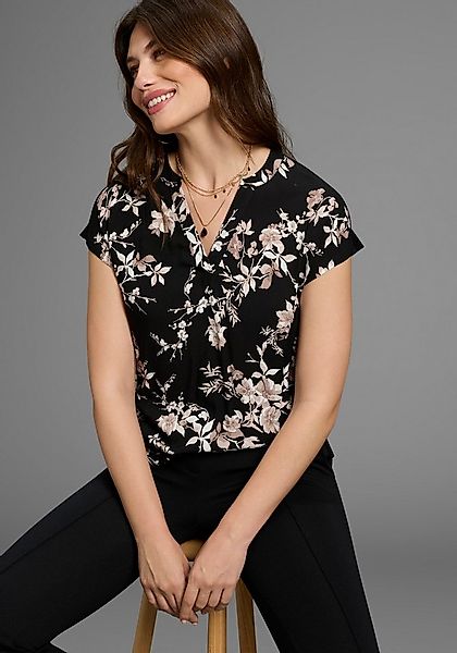 Laura Scott Hemdbluse in modischem Blumen-Print günstig online kaufen