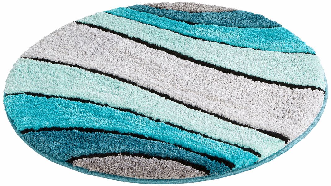 my home Badematte "Josie, Badvorleger, Badezimmer Teppich" Höhe 20 mm rutsc günstig online kaufen