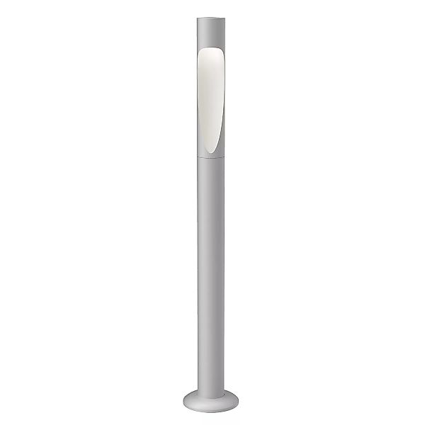 Louis Poulsen - Flindt LED Pollerleuchte lang mit Erdstück - aluminium/H x günstig online kaufen