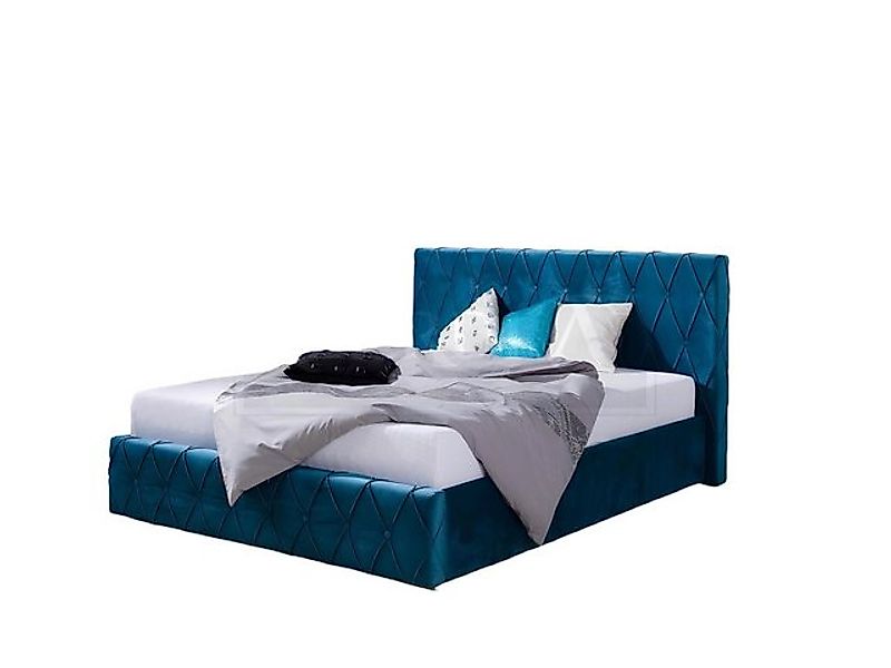 JVmoebel Bett Bett Polster Design Luxus Doppel Hotel Betten Ehe 160 x 200cm günstig online kaufen