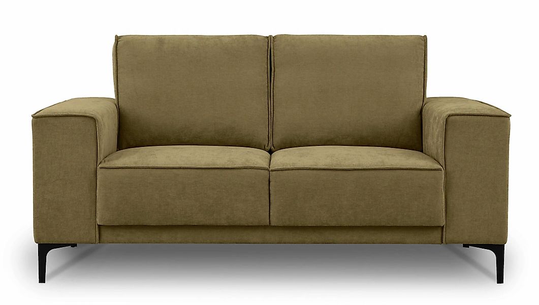 Places of Style 2-Sitzer "Kompaktsofa Oland, Struktur, Flachgewebe, Luxus-M günstig online kaufen