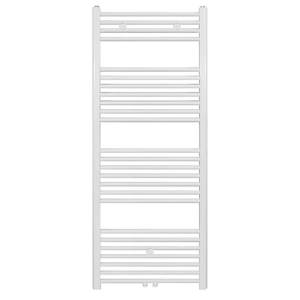 Belrad Badheizkörper Mittelanschluss Weiß 1400 X 400 HxB 556W günstig online kaufen