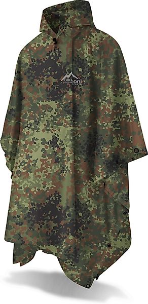 normani Regenponcho Ripstop Regenponcho Derry Wasserdichtes Regencape - Was günstig online kaufen