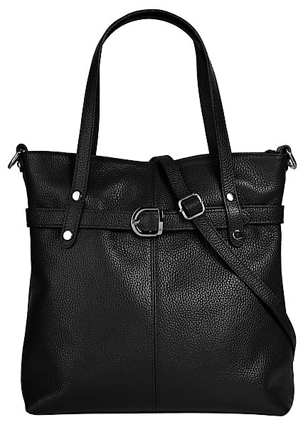 Cluty Shopper echt Leder, Made in Italy günstig online kaufen