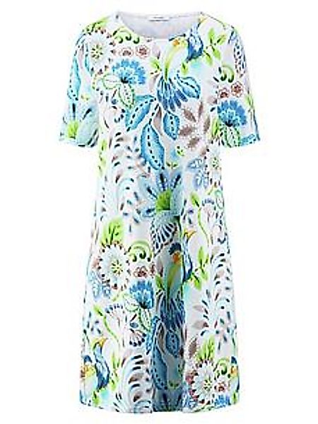 Kleid Rundhals-­Ausschnitt Efixelle weiss günstig online kaufen