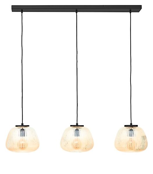 Brilliant Pendelleuchte »Kaizen« E27 1 Stk. Riffelglas, 176 x 105 cm, E27, günstig online kaufen