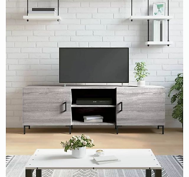 vidaXL TV-Schrank TV-Schrank Grau Sonoma 150x30x50 cm Holzwerkstoff (1-St) günstig online kaufen