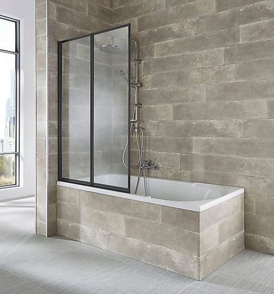 welltime Badewannenaufsatz Nassau, Einscheibensicherheitsglas, (2 tlg), Kom günstig online kaufen