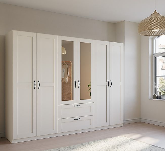 rauch Drehtürenschrank "Cottage by Quadra Spin", in skandinavischem Landhau günstig online kaufen