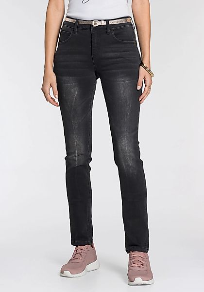 KangaROOS Relax-fit-Jeans "RELAX-FIT HIGH WAIST", knöchelfreie Schnittform, günstig online kaufen
