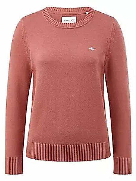 Rundhals-Pullover GANT orange günstig online kaufen