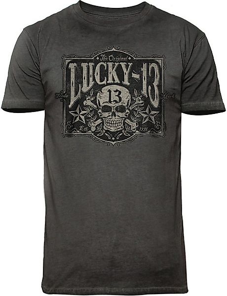 Lucky 13 T-Shirt L13 Tombstone Tee günstig online kaufen