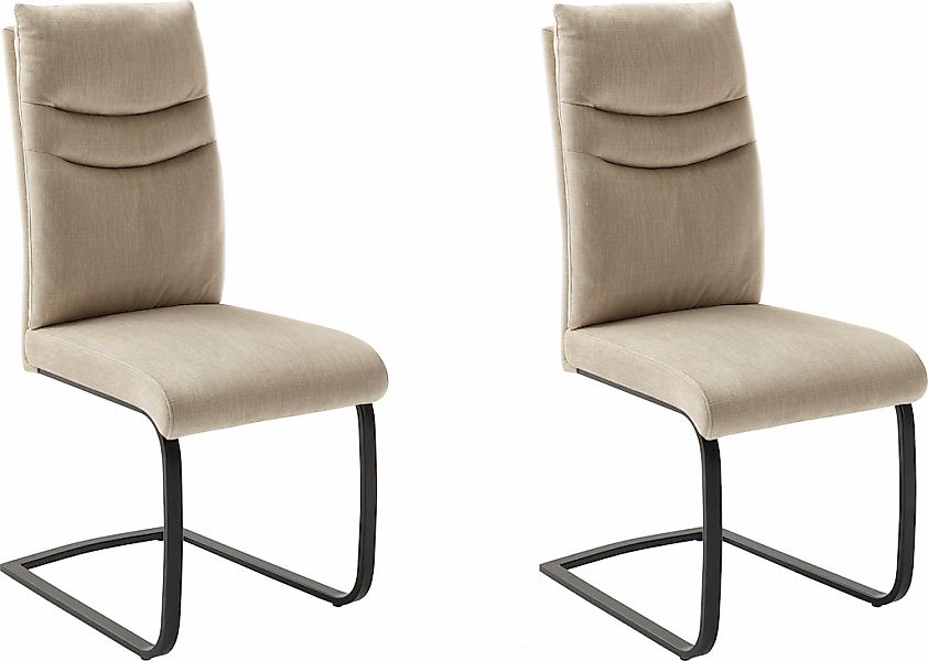 MCA furniture Freischwinger "Gibara Schwingstuhl 2er Set" (Set) 2 Stk.Esszi günstig online kaufen