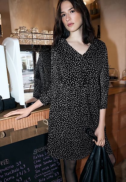 STREET ONE STUDIO Blusenkleid Ohne Taschen knielang günstig online kaufen