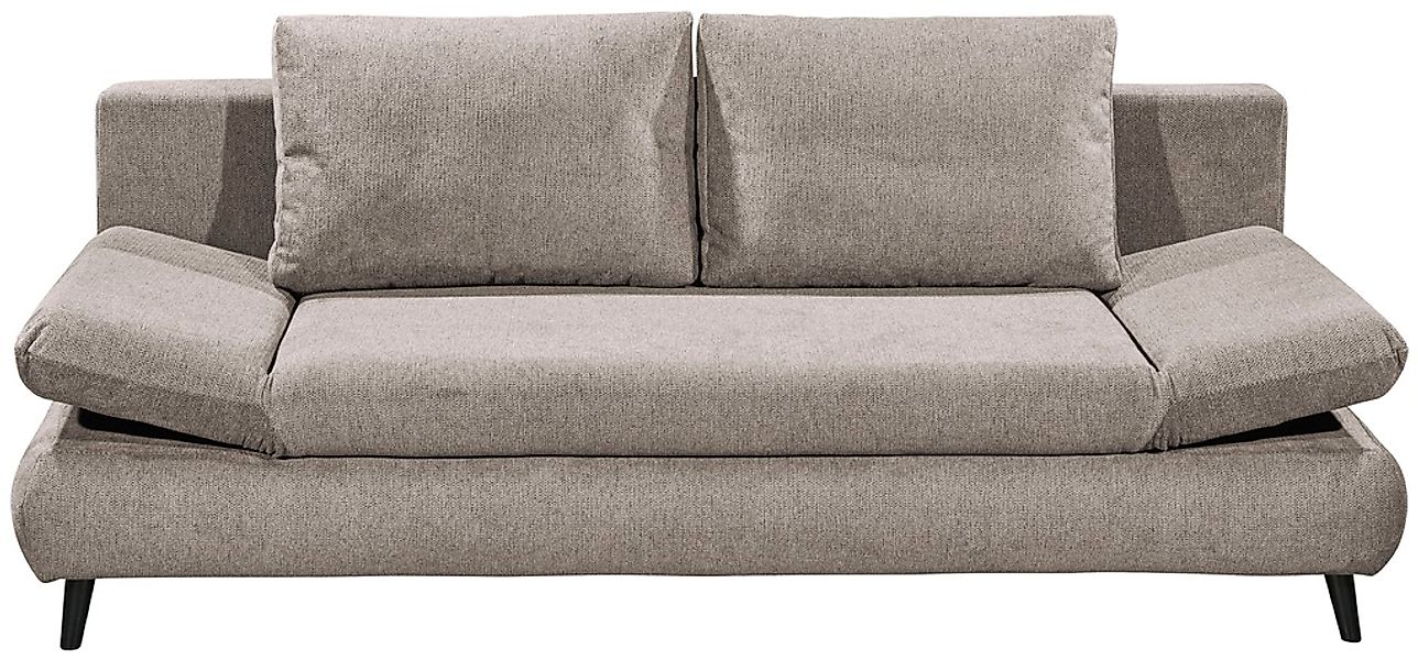 ED EXCITING DESIGN Schlafsofa "Sunny", mit Bettkasten & Armteilverstellung günstig online kaufen