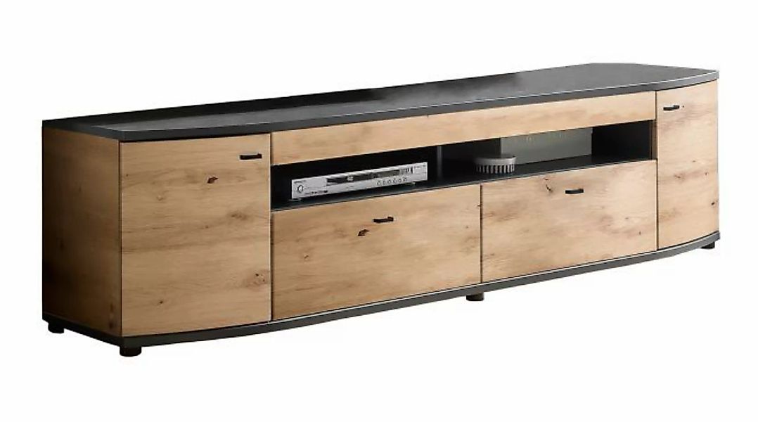 TV-Lowboard DERA 004 Artisan Eiche/Anthrazit günstig online kaufen