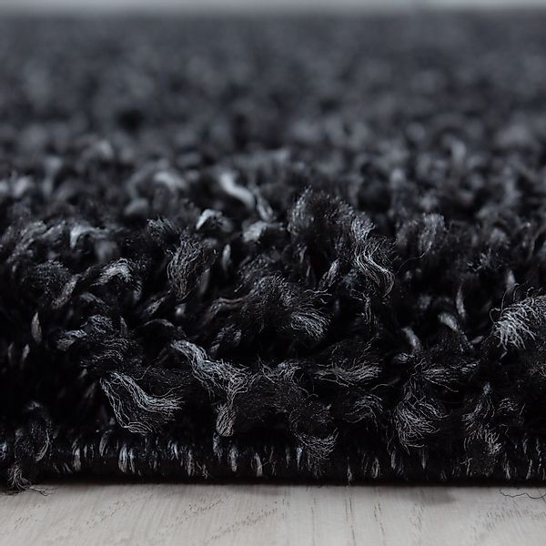 Carpettex Hochflor-Teppich Unicolor - Einfarbig, Rund, günstig online kaufen