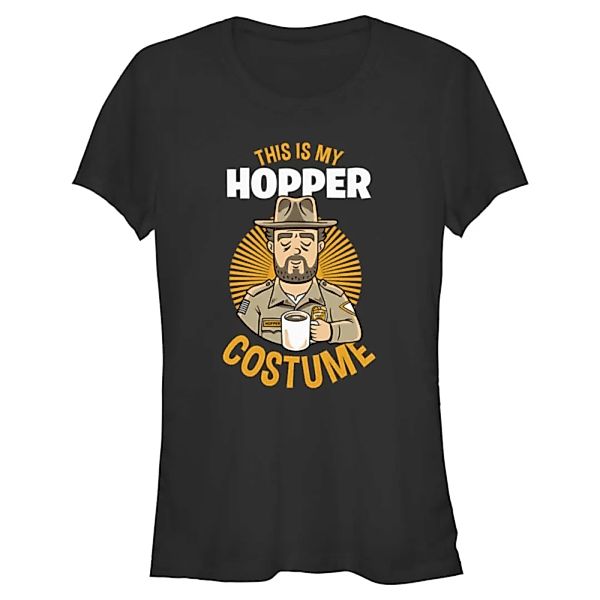 Netflix - Stranger Things - Hopper Costume - Halloween - Frauen T-Shirt günstig online kaufen