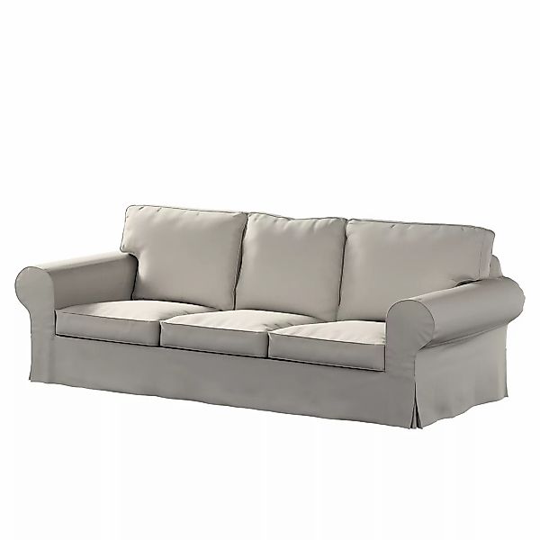 Bezug für Ektorp 3-Sitzer Schlafsofa, ALTES Modell, grau, Sofahusse Ektorp günstig online kaufen